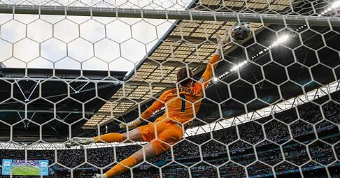 Spielt eine starke EM: Englands Torhüter Jordan Pickford.