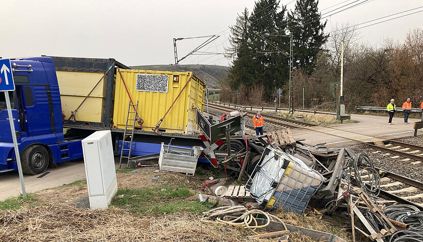 Auf der Bahnstrecke zwischen Nordheim und Lauffen ereignete sich am Mittwochnachmittag ein Unfall.