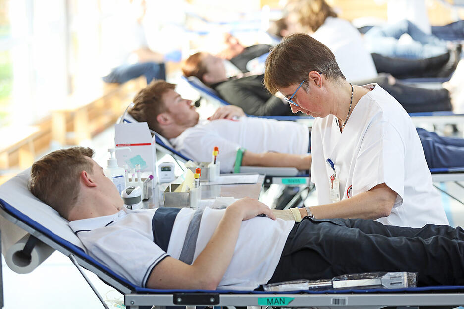 Blutspenden in Zeiten von Corona, Bad Friedrichshall