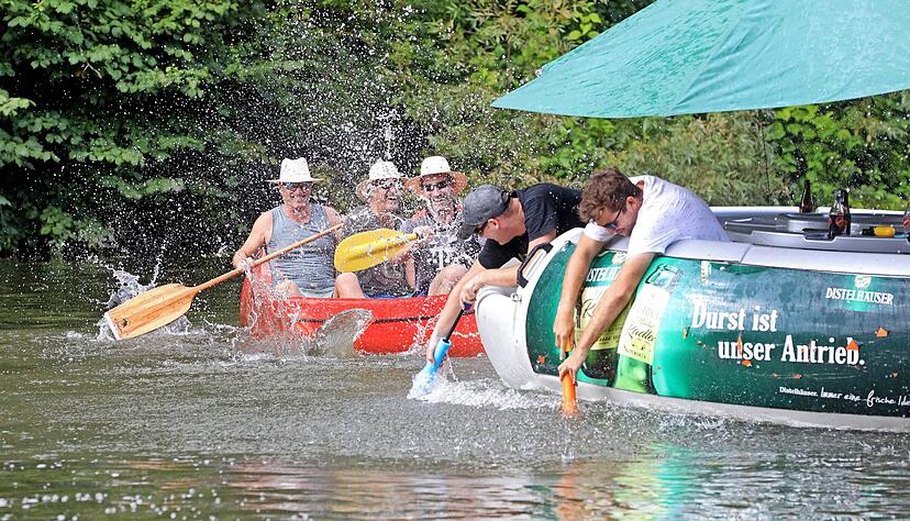 Gute Laune und Abkühlung garantiert: Der Neckar ist ein Freizeitmagnet, vor allem an warmen Tagen.