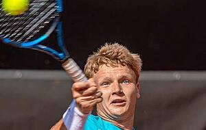 Konnte sich auf seinen Aufschlag verlassen: der Pole Maks Kasnikowski. Konnte sich auf seinen Aufschlag verlassen: der Pole Maks Kasnikowski.