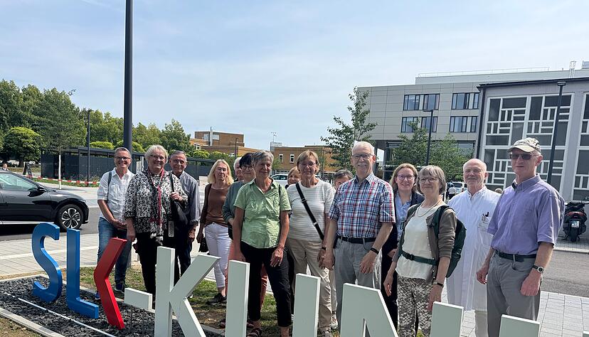 13 Stimme-Leser bekamen exklusive Einblicke in den Neubau des SLK-Klinikums am Gesundbrunnen in Heilbronn.