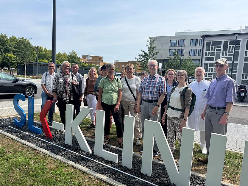 13 Stimme-Leser bekamen exklusive Einblicke in den Neubau des SLK-Klinikums am Gesundbrunnen in Heilbronn.
