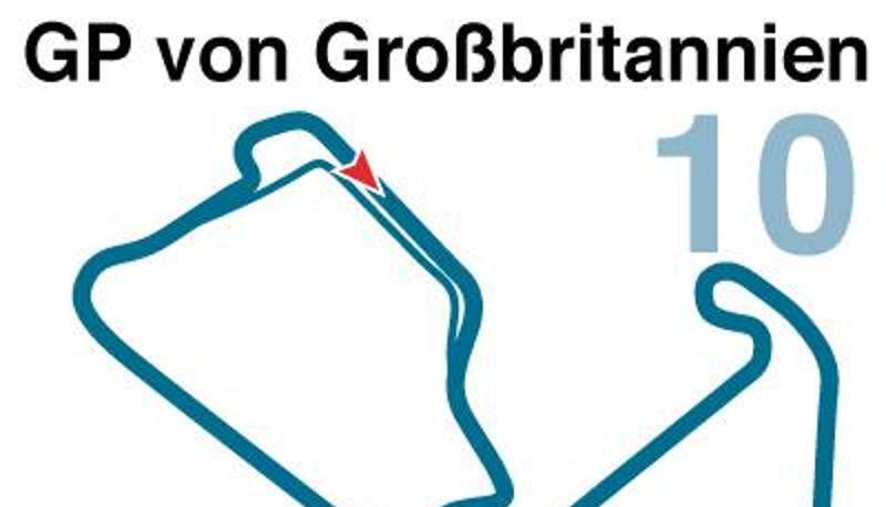 Der GP von Großbritannien wird auf dem Silverstone Circuit gefahren. Foto: