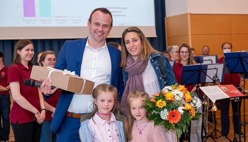 März 2022: Bernd Bordon gewinnt die Wahl in Ilsfeld mit 51,61 Prozent der Stimmen. Foto: Archiv/Kunz März 2022: Bernd Bordon gewinnt die Wahl in Ilsfeld mit 51,61 Prozent der Stimmen. Foto: Archiv/Kunz