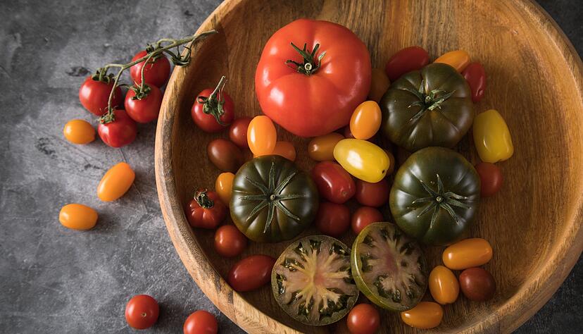 Lassen sich einfach und in wenigen Schritten nachziehen: Tomaten.