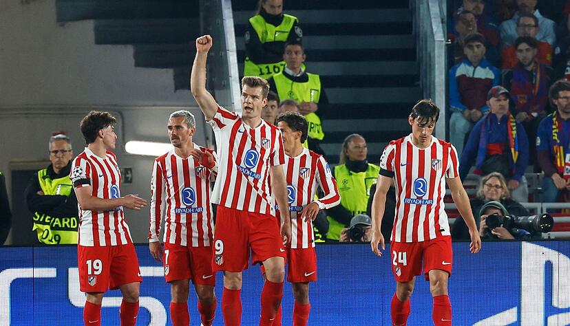 Ex-Bundesligaprofi S&ouml;rloth traf f&uuml;r Atl&eacute;tico.