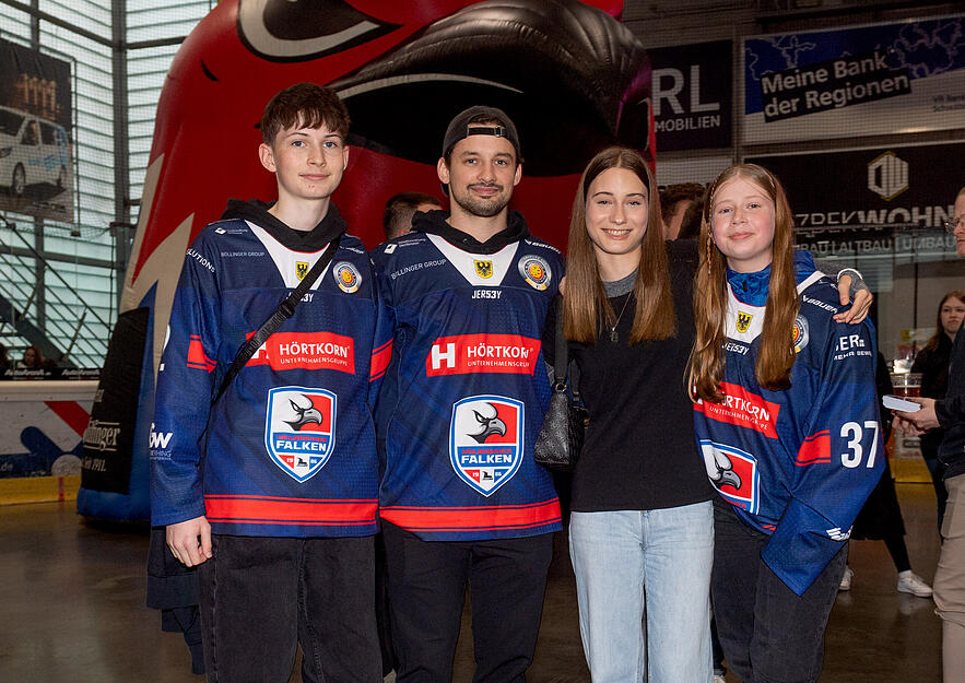 Trotz Playoff-Aus gab es glückliche Gesichter bei der Saisonabschlussfeier der Heilbronner Falken.