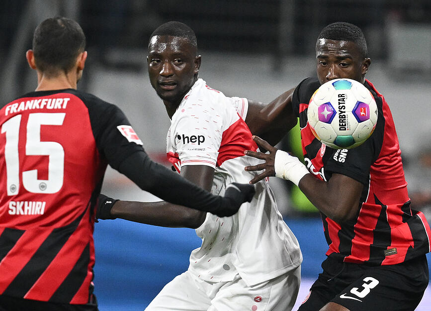 Serhou Guirassy blieb gegen Frankfurt ohne Treffer.
