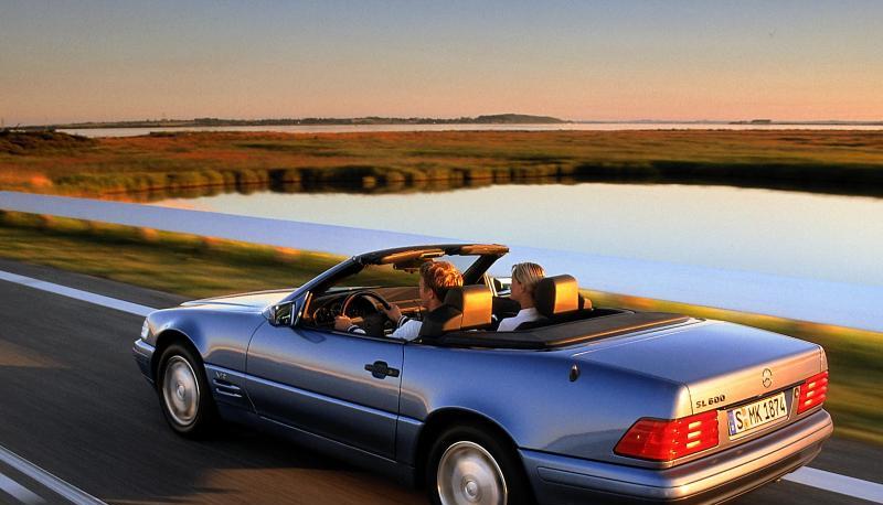 Klare Linie: Vielen Fans gilt der R 129 formal als zeitloser Klassiker.