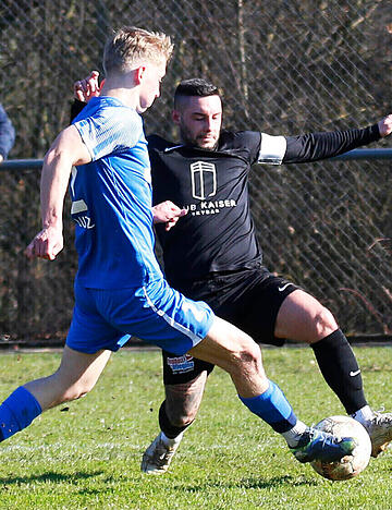 Dimitrios Babanatsas (hinten) will mit der SGK weitere Punkte holen.