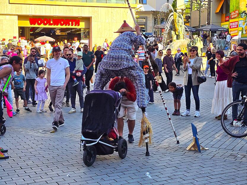 Einmal unten durch bitte.