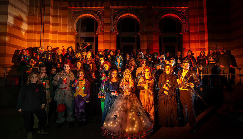 Gruselparade in der Wilhelma: Am 31. Oktober wird im Zoologisch-Botanischen Garten in Stuttgart Halloween gefeiert. Gruselparade in der Wilhelma: Am 31. Oktober wird im Zoologisch-Botanischen Garten in Stuttgart Halloween gefeiert.