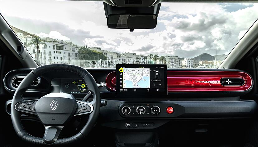 Reduziert, digitalisiert und doch mit vielen analogen Bedienelementen: voil&agrave;, die erste Reihe im Twingo.