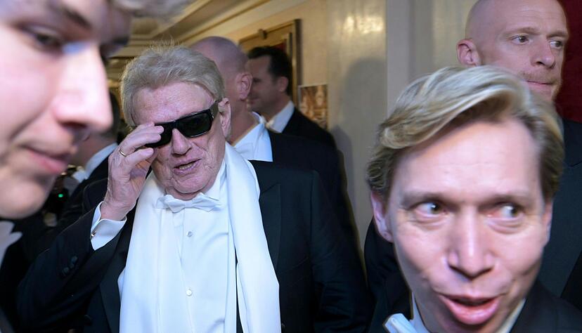 S&auml;nger Heino war ebenso zu Gast in der Wiener Staatsoper.