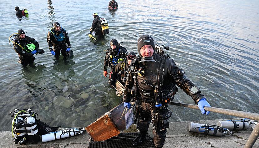 Die Bodensee-Schatzsuche ist eine alte Tradition.