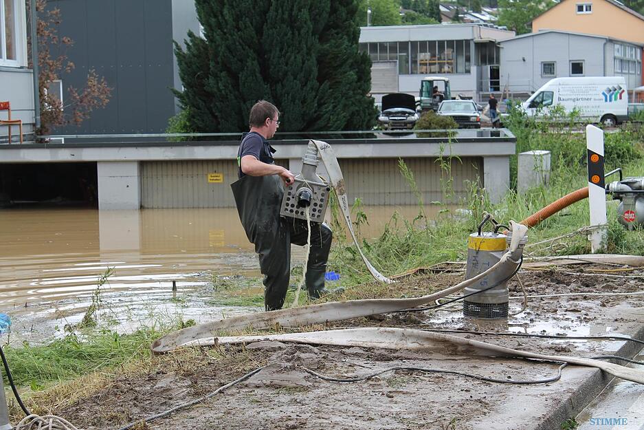 Überschwemmung in Weißbach | 29.05.
