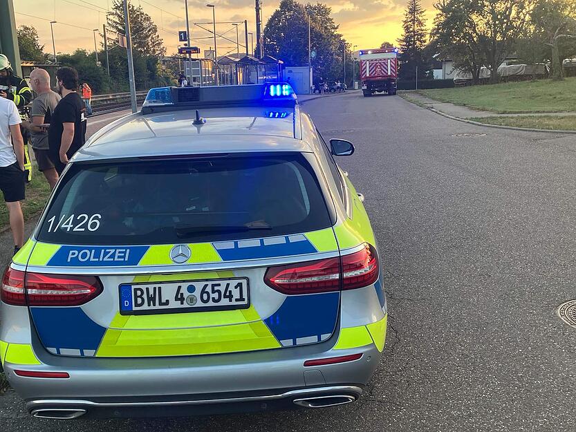 Die Rettungskräfte waren mit einem Großaufgebot vor Ort.