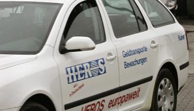 Die Justiz ermittelt gegen Mitarbeiter des Geldtransport-Unternehmens Heros.