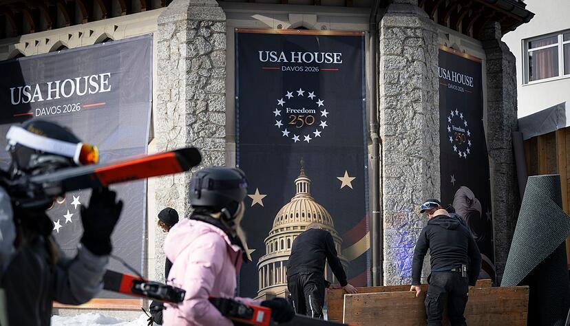 Mit einem &laquo;USA House&raquo;, das in einer Kirche untergebracht ist, gibt es einen Anlaufpunkt au&szlig;erhalb der inneren Sicherheitszone.