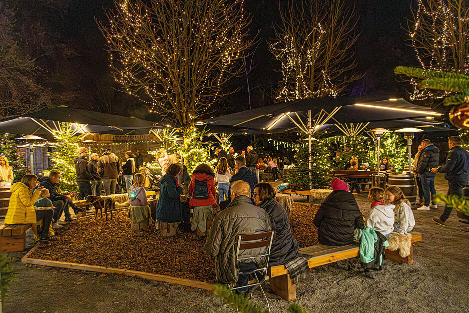 Weihnachtsstimmung gibt es für die Besucher beim Winterzauber am Trappensee Heilbronn. Weihnachtsstimmung gibt es für die Besucher beim Winterzauber am Trappensee Heilbronn.