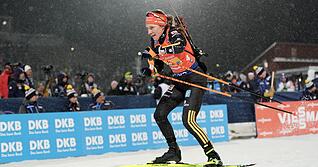 Auf Dienstreise: Bei der ersten Weltcup-Station in &Ouml;stersund hat Janina Hettich-Walz ihre Tochter noch im heimischen Schwarzwald gelassen.