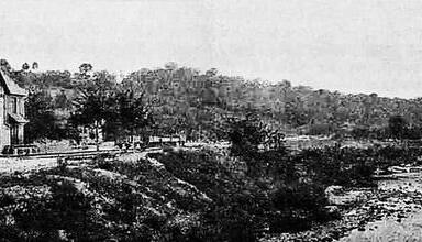 Das Foto vom Bahnhof stammt aus dem Jahr 1907 und wird im Gemeindearchiv Oedheim aufbewahrt.Foto: privat