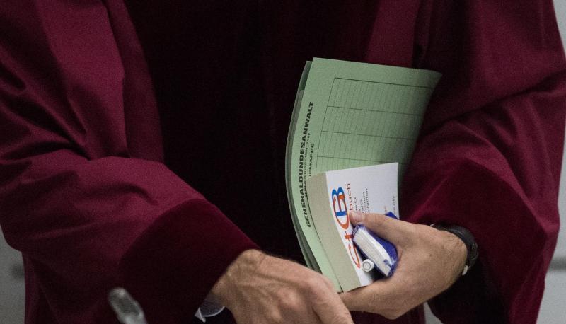 Ein Staatsanwalt beim Bundesgerichtshof.