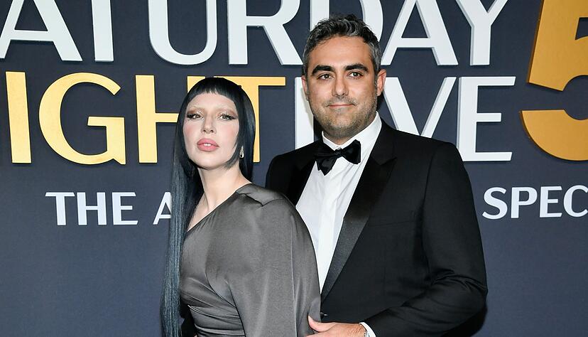 Lady Gaga brachte ihren Freund Michael Polansky mit zur TV-Show &laquo;SNL50: The Anniversary Special&raquo;.