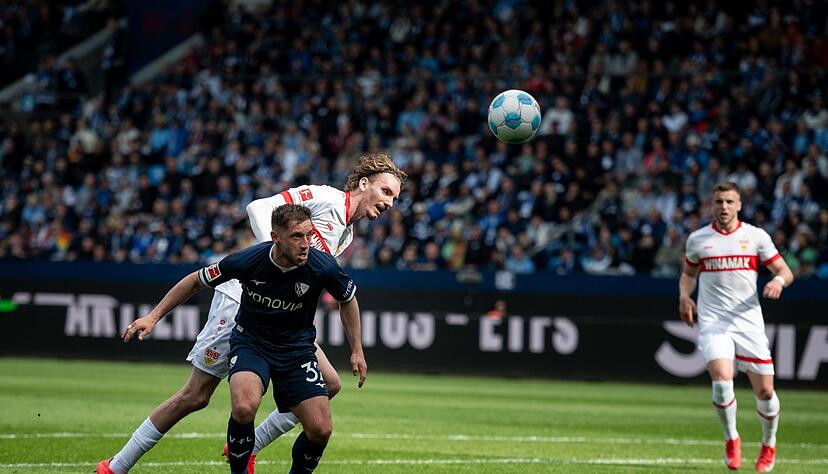 Nick Woltemade setzte sich einmal mehr im Kopfballduell durch.