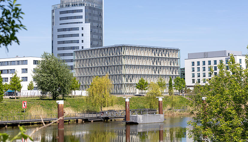 Die Innovationsfabrik 2.0 ist ein architektonisches Highlight für Heilbronn.