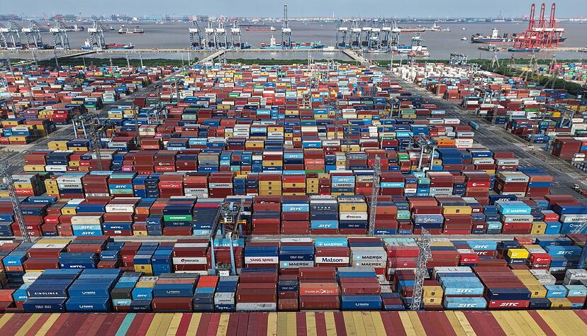 Chinas Wirtschaft wird stark von Exporten angetrieben. (Symbolbild)