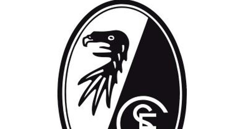 Das Logo des Fußball-Erstligisten SC Freiburg. Foto: