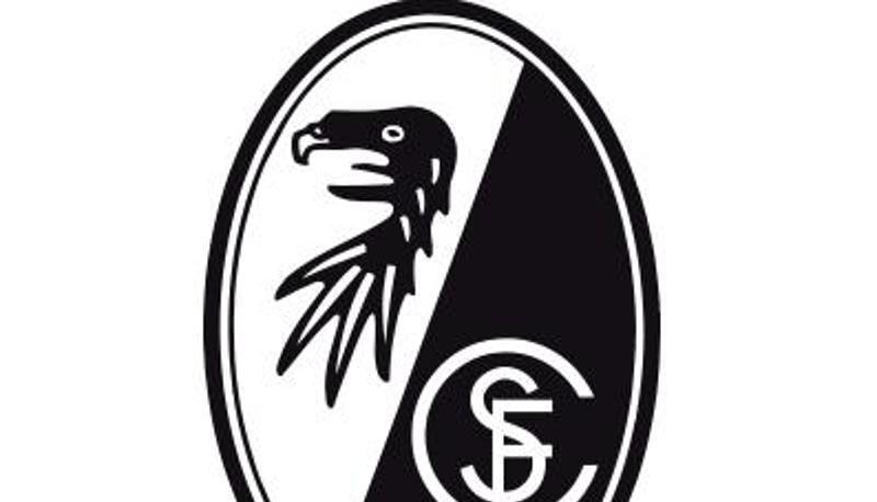 Das Logo des Fußball-Erstligisten SC Freiburg. Foto: