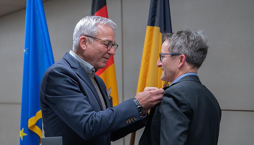 &laquo;Jeder kann Leben retten&raquo;, sagte der geehrte Lehrer nach der Verleihung.