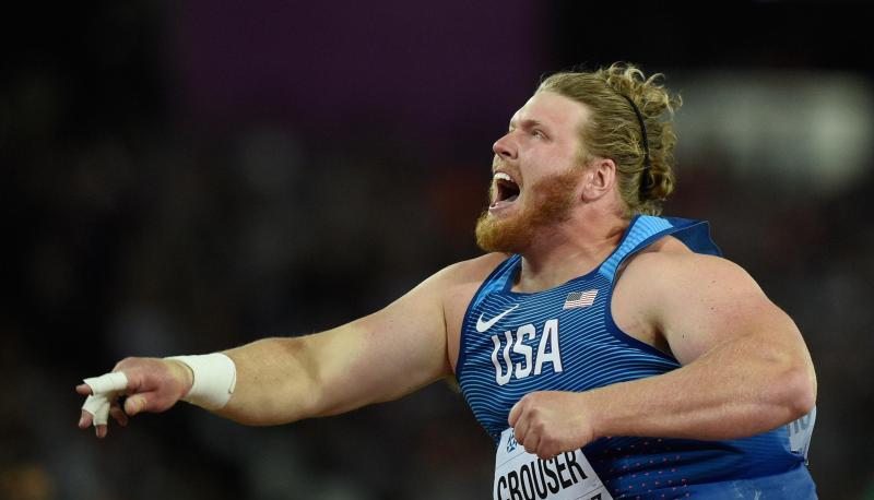 Ryan Crouser hat mit 22,82 Metern einen neuen Hallen-Weltrekord im Kugelsto&szlig;en aufgestellt.