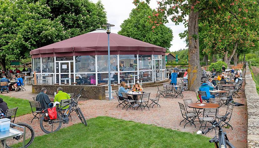 Der Andrang hielt sich seit der Wiedereröffnung auch auf Burg Stettenfels bei Untergruppenbach in Grenzen. Foto: Mario Berger Der Andrang hielt sich seit der Wiedereröffnung auch auf Burg Stettenfels bei Untergruppenbach in Grenzen. Foto: Mario Berger