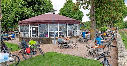 Der Andrang hielt sich seit der Wiedereröffnung auch auf Burg Stettenfels in Grenzen.
Foto: Mario Berger Der Andrang hielt sich seit der Wiedereröffnung auch auf Burg Stettenfels in Grenzen.
Foto: Mario Berger
