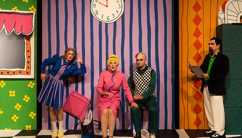 Die Unterst&uuml;tzung der Badischen Landesb&uuml;hne (hier "Der zerbrochne Krug" in der Otto-Klenert-Schule) soll in Bad Friedrichshall gestrichen werden.