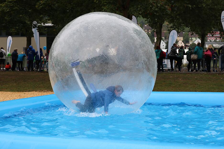 EBM-Papst-Marathon, Niedernhall, Wssserball mal anders