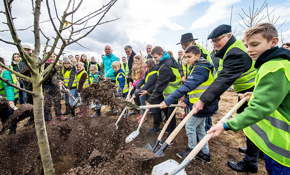 Baumpflanzung Buga | 16.03.