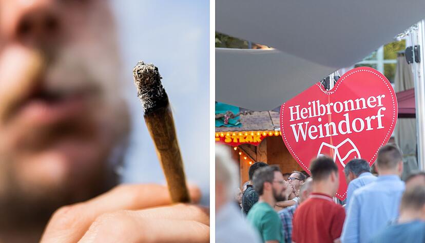 Wie Veranstaltungen wie das Heilbronner Weindorf künftig mit Cannabis umgehen, ist unklar. Wie Veranstaltungen wie das Heilbronner Weindorf künftig mit Cannabis umgehen, ist unklar.