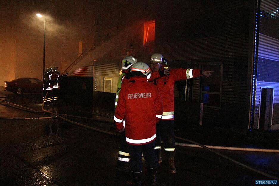 Brand in Wolpertshausen