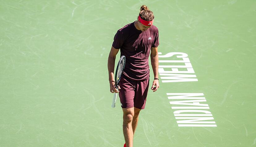 Der erste Auftritt in Indian Wells war f&uuml;r Alexander Zverev auch direkt der letzte.