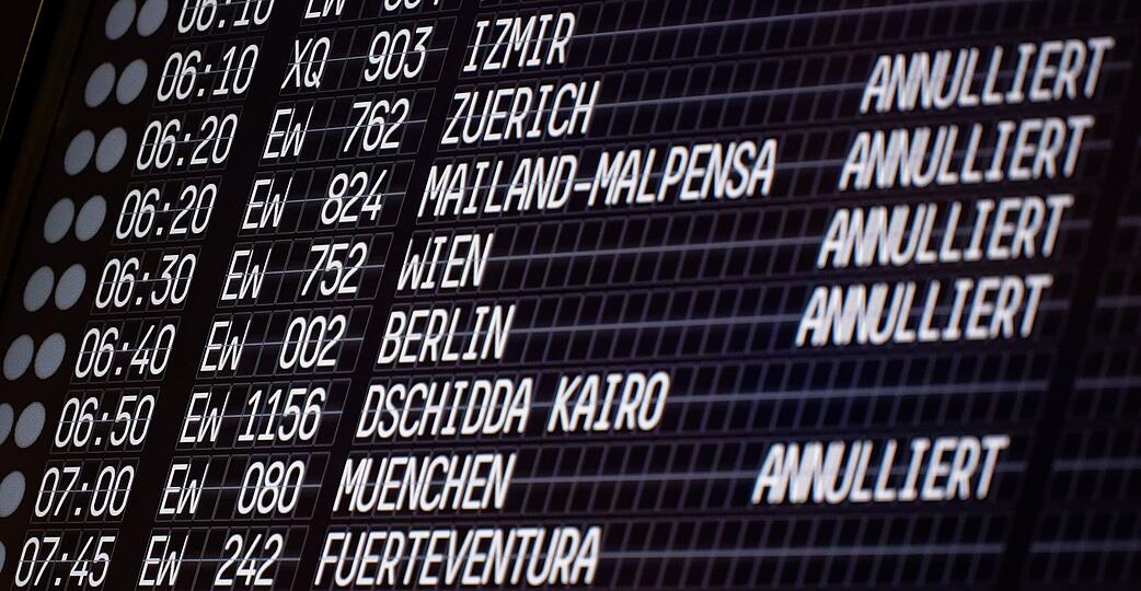 Inzwischen sind es f&uuml;nf Streiktage, die f&uuml;r Flugausf&auml;lle bei Lufthansa sorgen.