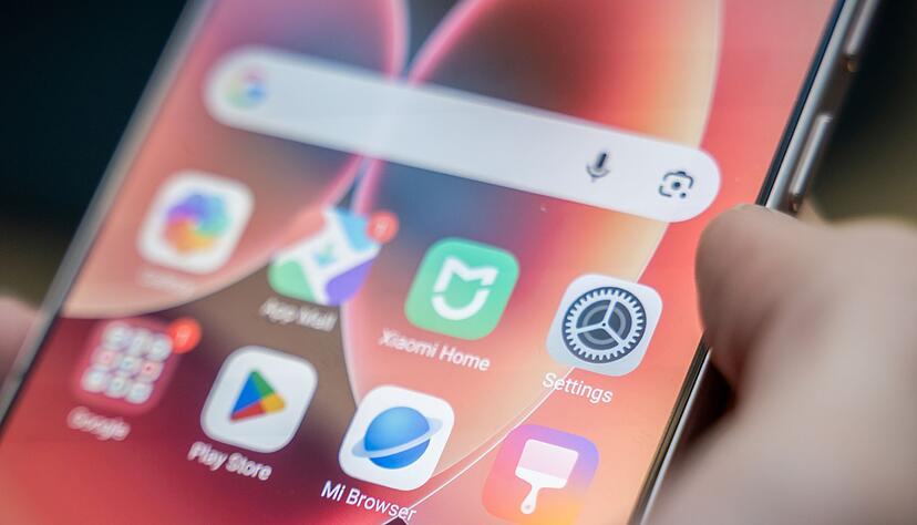 Warte mal, das sieht ja genauso aus wie das Icon der Einstellungen-App von Apple! Reiner Zufall, Xiaomi?