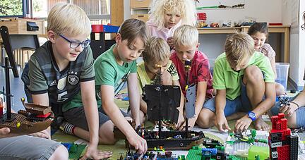 Viele Grundschulen in der Region betreuen Kinder außerhalb der Unterrichtszeit, wie etwa die Schule in Flein, durch einen Vorstoß aus Berlin nimmt die Diskussion wieder Fahrt auf. Foto: Archiv/Berger