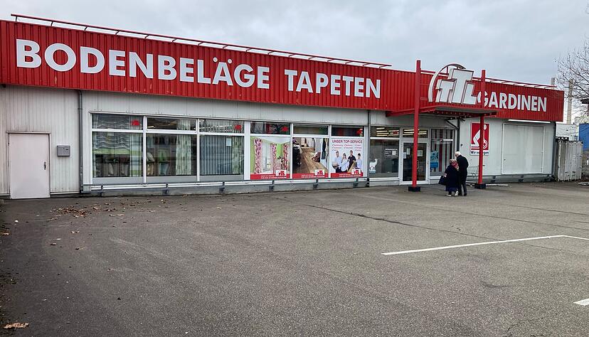 Die Heilbronner Filiale des Raumausstatters TTL.