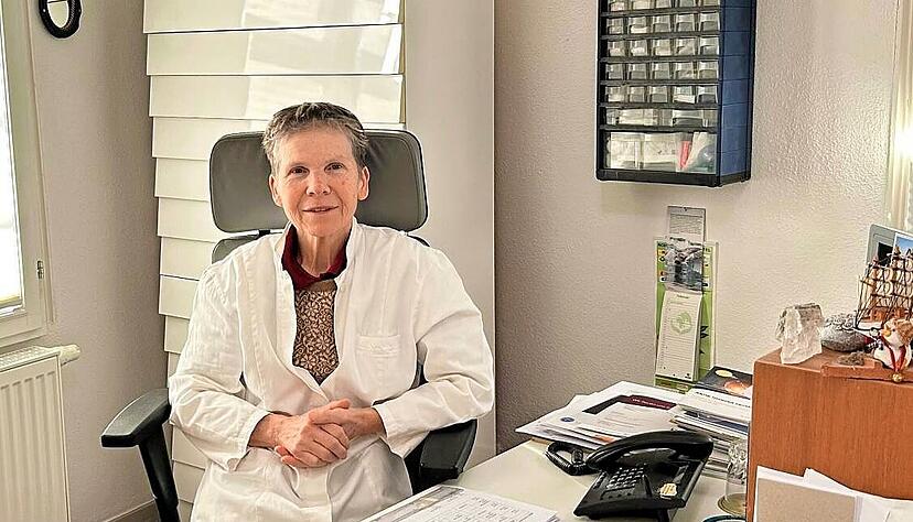 Anna Friederike Hund , &Auml;rztin f&uuml;r Allgemeindemedizin in Heilbronn-Biberach, muss bis Ende Juni raus aus dem Geb&auml;ude.