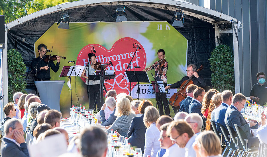 Eröffnung der Weindorf-Auslese in Heilbronn